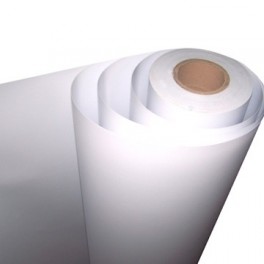PVC adesivo bianco lucido da stampa base acqua pigmento