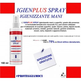 IGIENPLUS SPRAY IGIENIZZANTE MANI E SUPERFICI 150ML