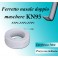 Ferretto nasale doppio per mascherine KN95 FFP1 FFP2 FFP3