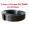 Tubo in pvc uv 4 mm x 2,5 mm 6 o 8 linee