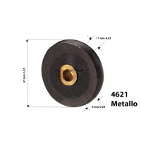 Ruota di trasporto in metallo per Heidelberg SORM SORD SORS SM 72 SM 74 SM 102 XL 105 XL