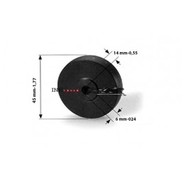 Ruota di trasporto in plastica Roland 700 Mabeg