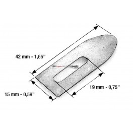 Linguetta separafoglio Komori-Shinohara/Fuji-Hashimoto
