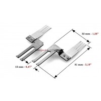 Linguetta separafoglio a pettine
