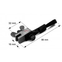 Spazzolino Mettifoglio completo di morsetto Heidelberg GTO MO SORM SORD SORS SM 52 SM 72 SM 74 SM 102