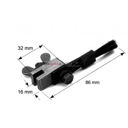 Spazzolino Mettifoglio completo di morsetto Heidelberg GTO MO SORM SORD SORS SM 52 SM 72 SM 74 SM 102