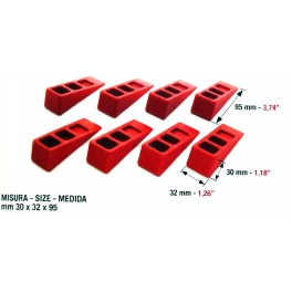 Set composto da 8 cunei mini