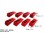 Set composto da 8 cunei mini
