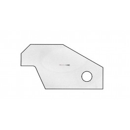 Raschietto Pulitore Laterale per rullo calamaio Heidelberg Harris M110 M600