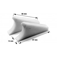 Spalle di bloccaggio copricalamaio Heidelberg GTO 52