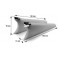 Spalle di bloccaggio copricalamaio completo Heidelberg SM 72 SM 75 XL 102 CD 102 XL 105