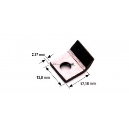Pinza del Cilindro di Trasferimento con Puntale in gomma Heidelberg GTO 46 Heidelberg GTO 52 Heidelberg MO