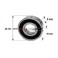 Cuscinetto per Rulli Heidelberg GTO 46 GTO 52 MO