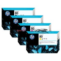 Testine di Stampa e Dispositivo di Pulizia HP80