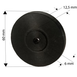 Ruota di trasporto in plastica Mabeg