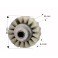 Ruota a spazzola bianca KBA 105 -142 - 162