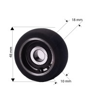 Ruota take roller completa di cuscinetto Miller TP 41S Miller TP 104