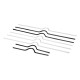 Appendini metallici con lunetta per spirali wire