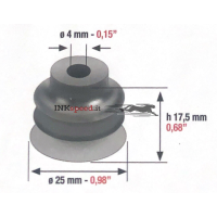 Ventosa per mettifoglio speciale polyurethane