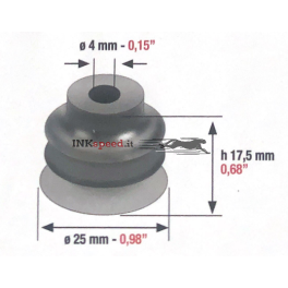 Ventosa per mettifoglio speciale polyurethane
