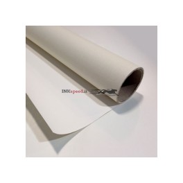 Tela cotone lucida Super Bianco Ecosolvente 360 gr
