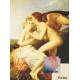 Tela canvas artistica ecosolvente cotone lucida retro giallo paglia 340gr