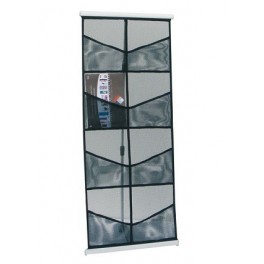 Espositore Portadepliant da terra  A4 8 Tasche in rete
